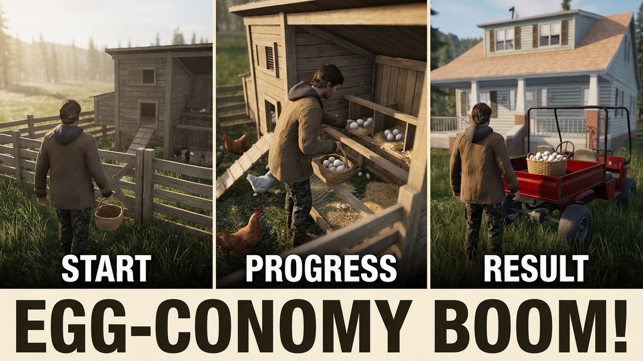 بزرگ‌تر شدن مرغداری و کارهای روزانه مزرعه!