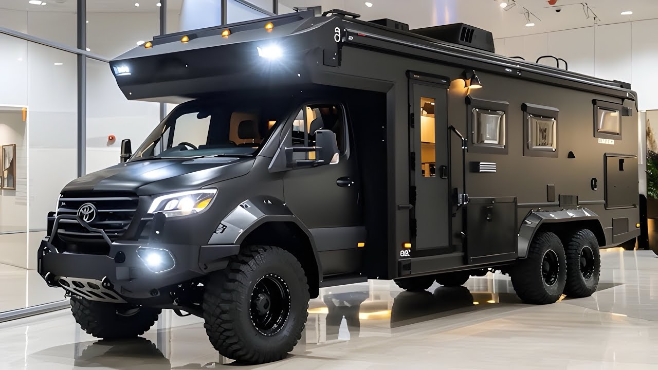 Toyota Sprinter 6x6 Motorhome 2026 роскошный внедорожный дом на колесах
