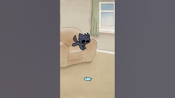 Cat nom nom nom#animation #memes