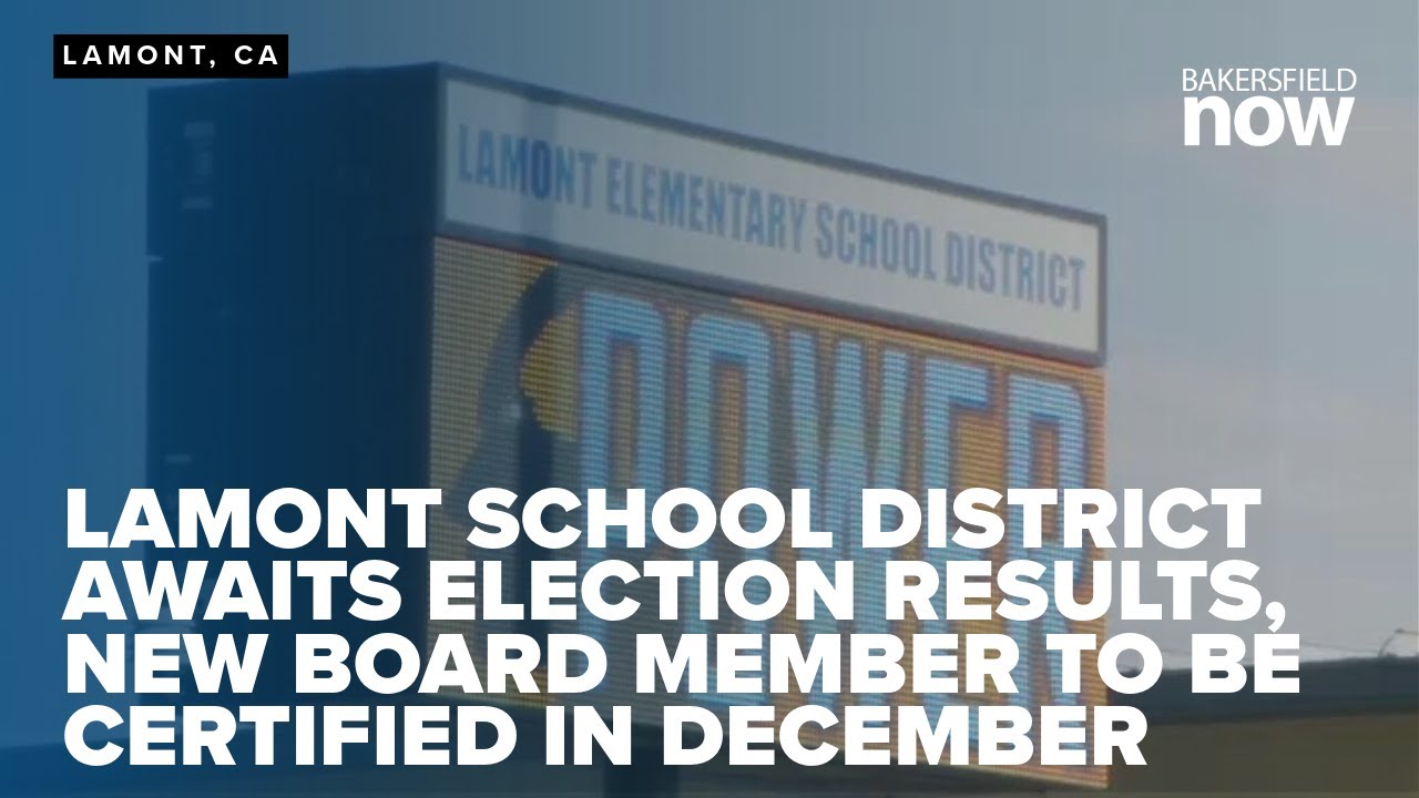 Lamont School District awaits board election results, Cisneros and