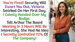 My New CEO Fired Me on Her First Day — She Had No Idea I Secretly Owned 72% of the Company