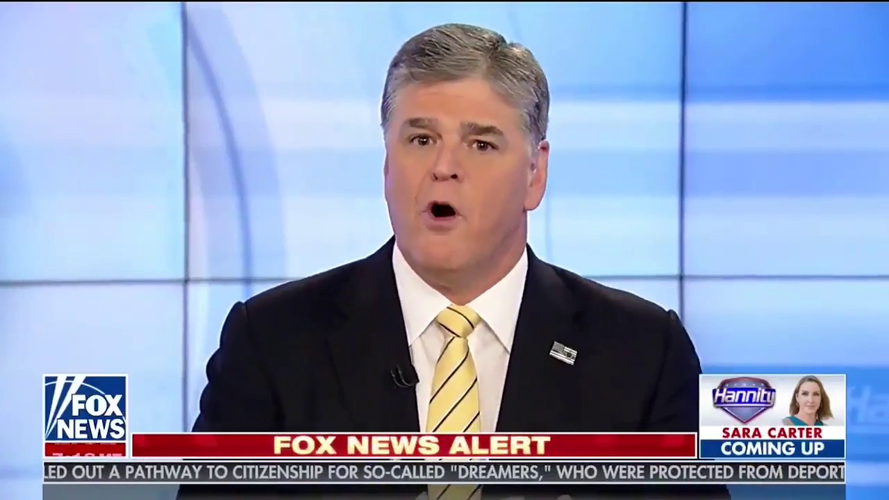 OOPS! Sean Hannity: Trump Did Try to Fire Mueller