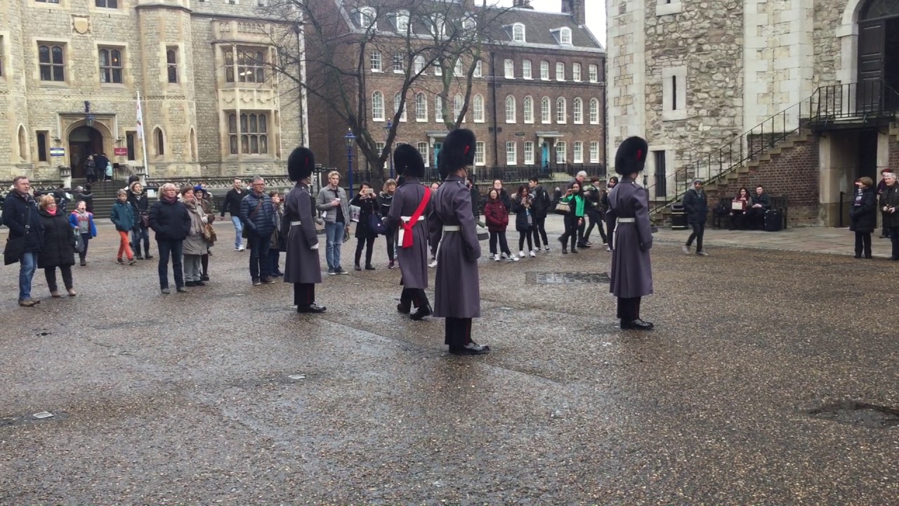 Crown Jewels guard ceremony YouTube
