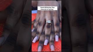 🫶Most Easy Menicure At Home/ Clean Hand Dirt & Tanning In Jast 5 Mims. #shorts #ytshorts #hand