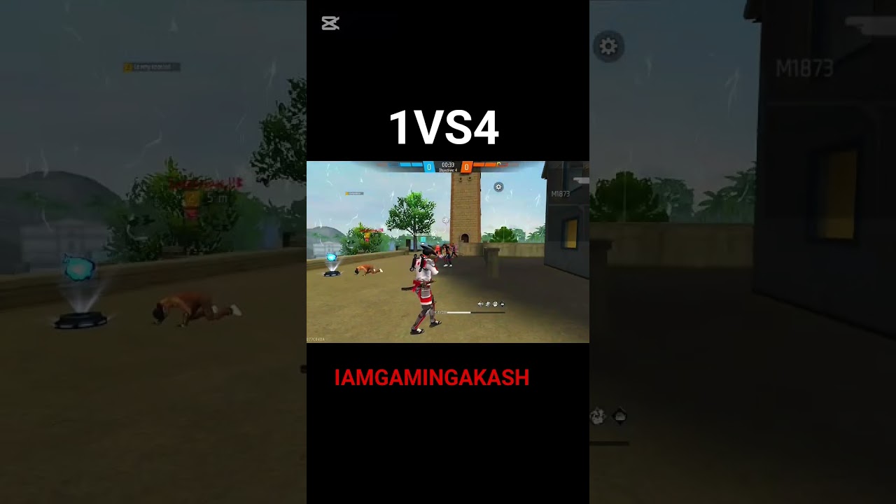 1 VS 4 CAN I CLUTCH THE MATCH. WATCH THE FULL VIDEO.LIKE AND SUBSCRIBE PLEASE. 