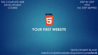 part-2 introduction to html 5