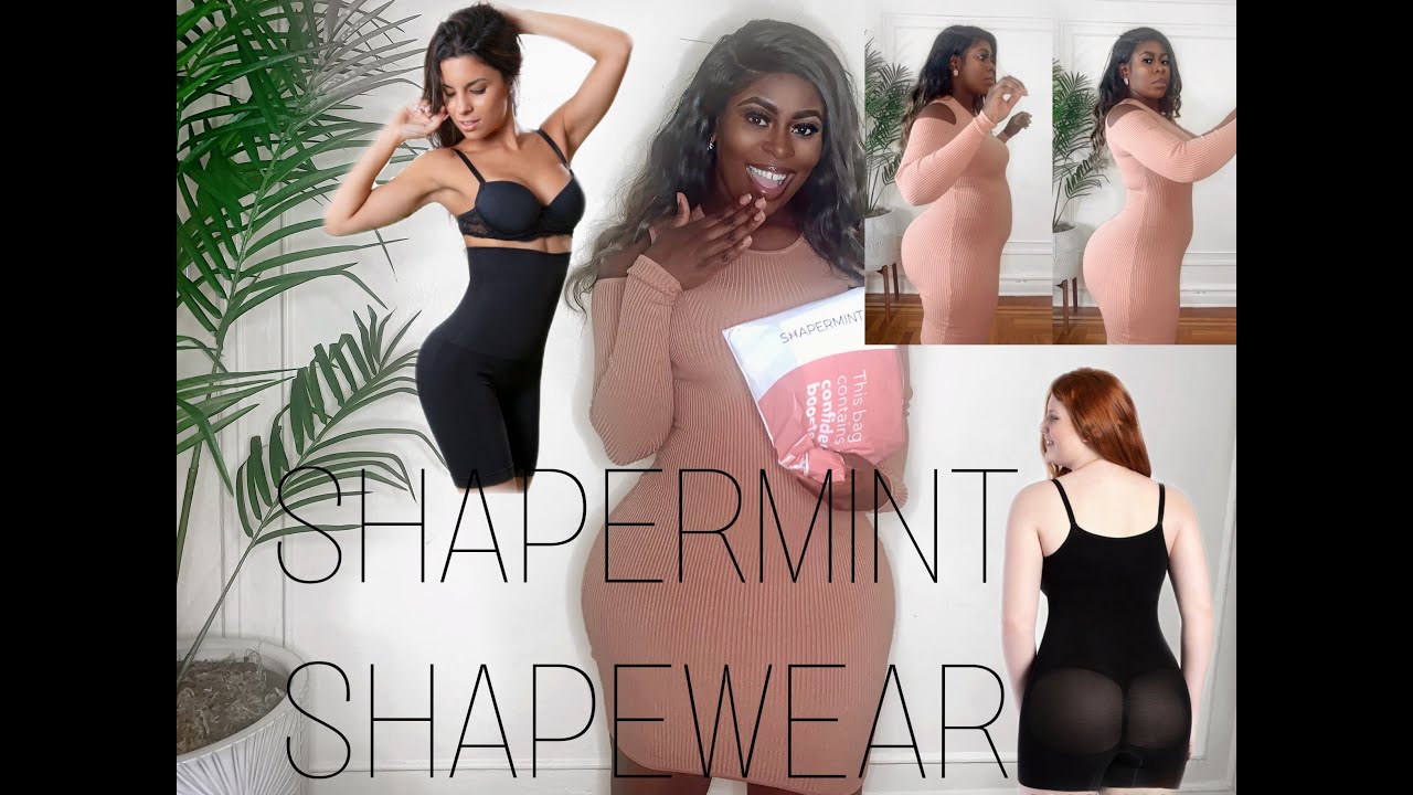 SHAPERMINT SHAPEWEAR TRY ON AND REVIEW YouTube
