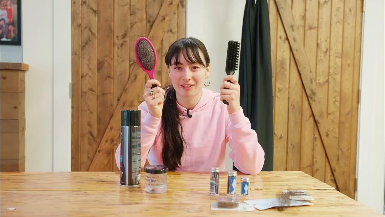 How to do a low bun middle part! YouTube