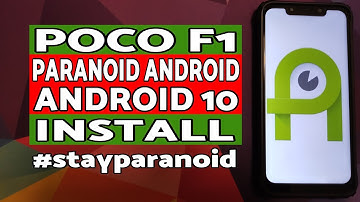 Poco F1 | Install Paranoid Android Quartz | Android 10 | Stay Paranoid