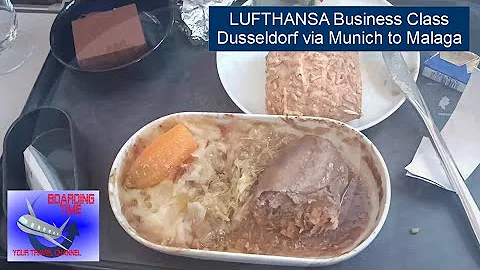 BoardingTime! Trip report - Lufthansa Business Class - Dusseldorf via Munich to Malaga - January 25