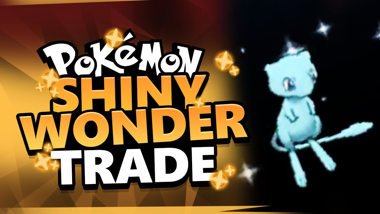 Pokemon Shiny Wonder Trades! - Pokemon ORAS Shiny Wonder Trade - Shiny Mew!
