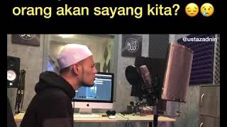USTAZ ADNIN ROSLAN MENYANYI TUHAN TOLONGLAH AKU