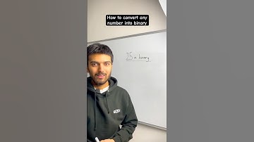 How to convert any number into 8 bit binary number - GCSE Computer Science #computerscience #gcse