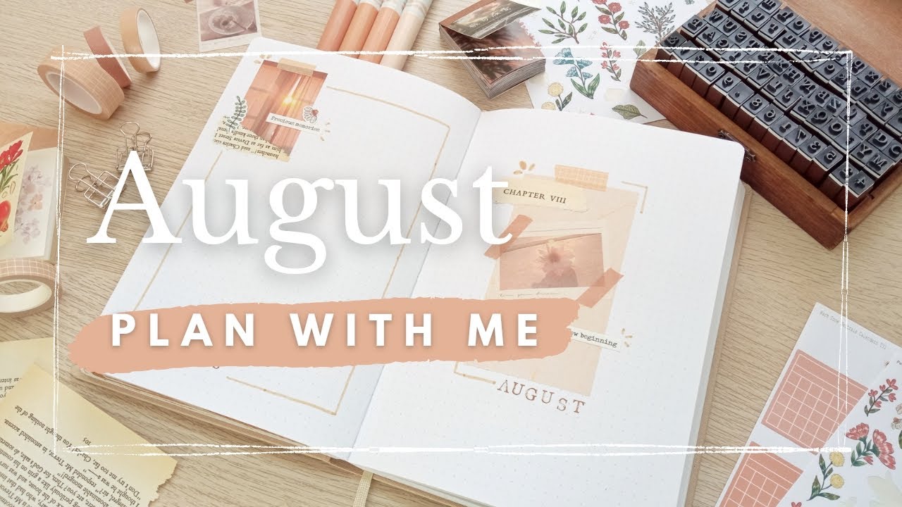 August 2022 Plan With Me Bullet Journal Monthly Setup Summer august-2022-plan-with-me-bullet-journal-monthly-setup-summer