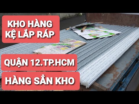 Video Kho Hàng Sản Xuất Kệ Lắp Ghép Đa Năng 》Sắt V Lổ Tại... - youtube