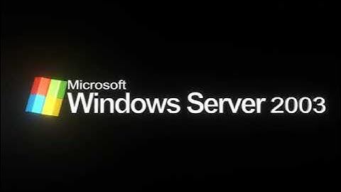 Windows Server 2003 (2003) Logo Remake