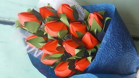 ABC TV | How To Make Rose Bud Bouquet With Shape Punch - Craft Tutorial