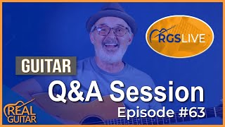 RGS Live #63 Q & A | How to Find Chords And Lyrics
