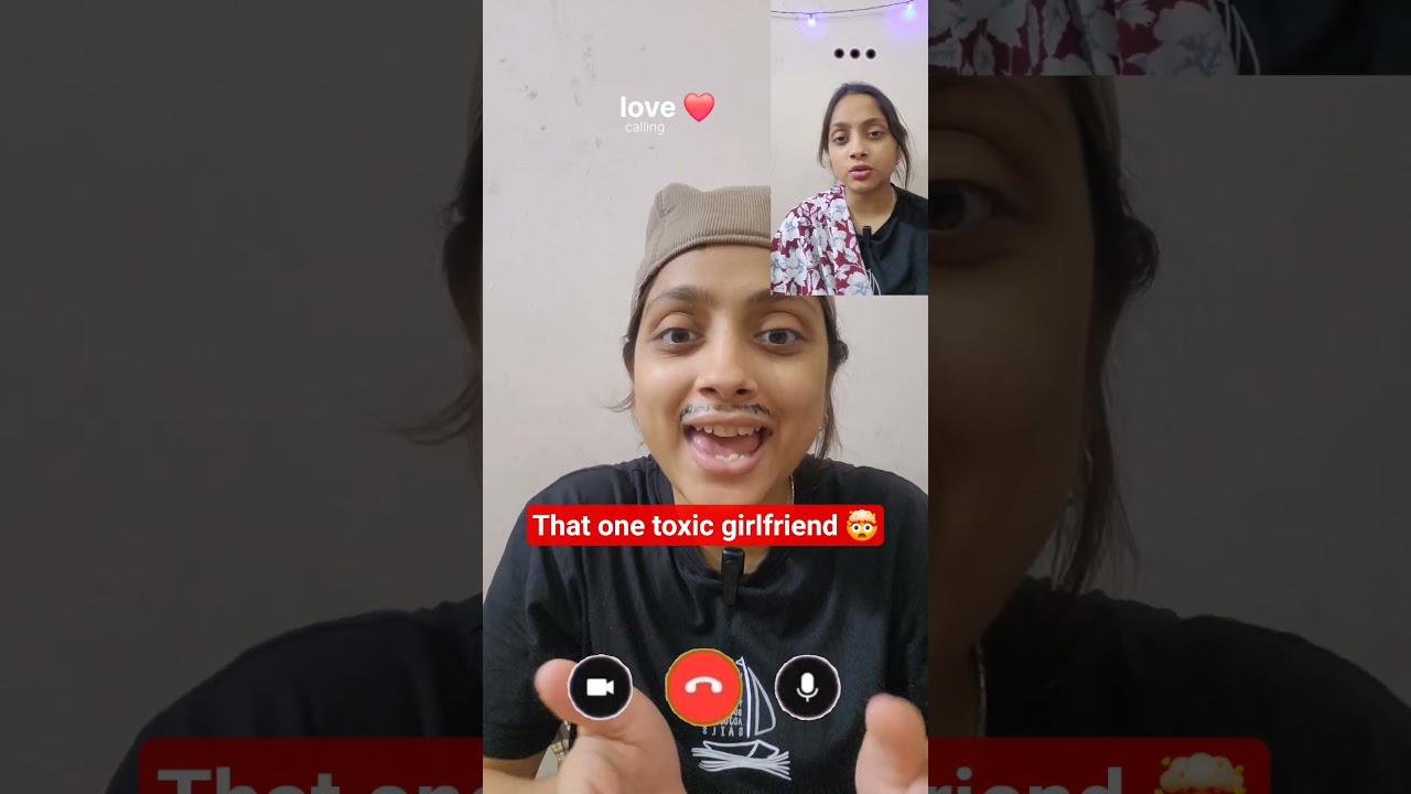 "Toxic Girlfriend Be Like: Tum Hamesha Galat Ho! 😤🚩 | Red Flag Alert!"