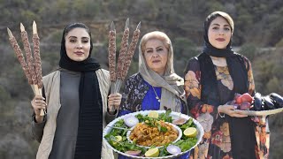 Mix Of IRAN Rural Dish of Organic Lamb and Vegetables ♡ Super Delicious Lamb Recipes