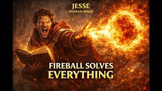 JESSE Human Mage — “FIREBALL SOLVES EVERYTHING”