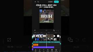 Editing Process Of One Of My Edits In Capcut Subscribe To See More