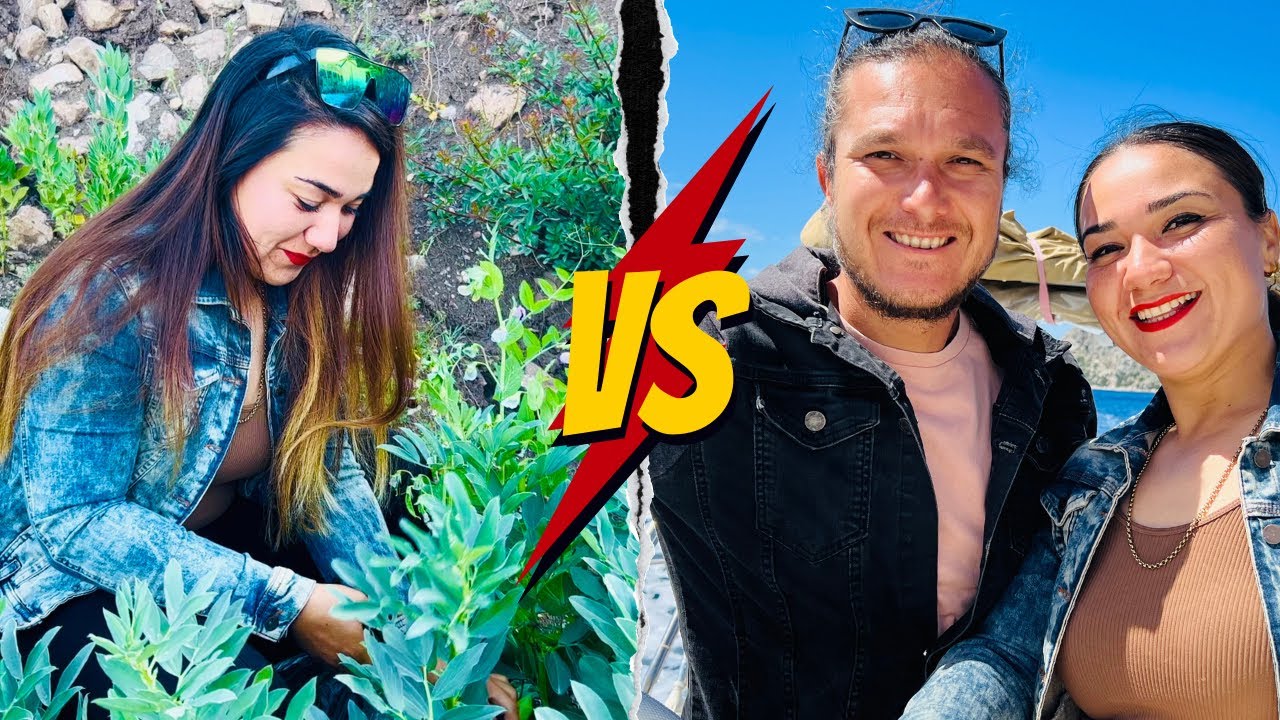 Köyde Bağ Bahçe İşleri ve Balık Avı Molası