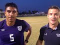MSOC: Postgame interview with Ozarks' Aaron Brueckner and Matt Samaniego