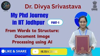 PhD Research Story: Document Image Processing | IIT Jodhpur CSE PhD Thesis #airndlab #iitjodhpur