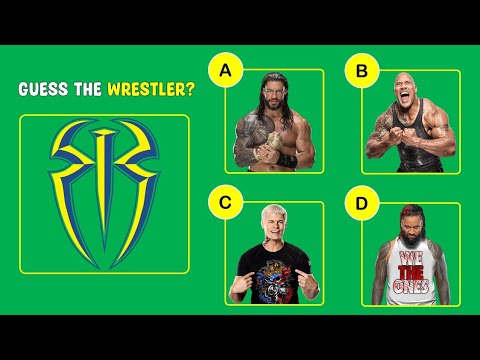 Can You Identify WWE Superstars from Their Logos?