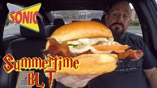 Sonic New Summertime Blt Sandwich Review Food Review