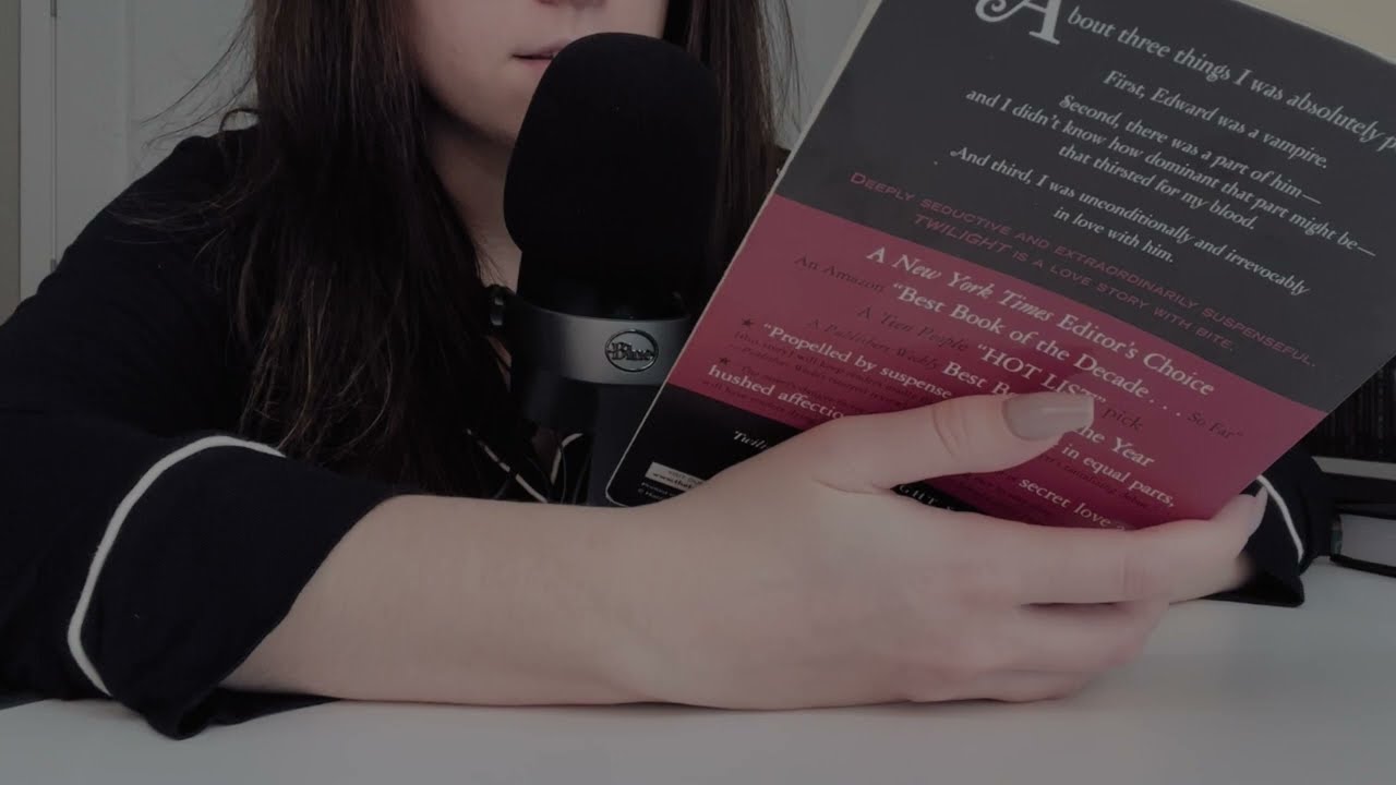 Reading you to Sleep ASMR | The Twilight Saga | Whispered
