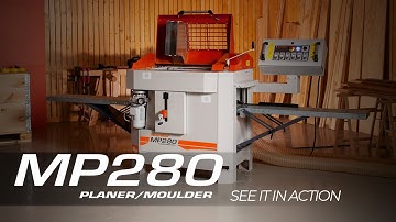 MP280 4-sided Planer / Moulder in Action | Wood-Mizer