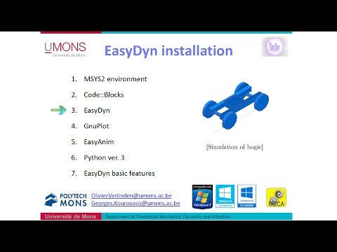 [Windows]: EasyDyn Installation Part #3 (EasyDyn)