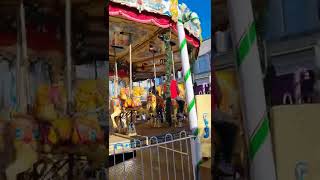 carousel ride with daddy
