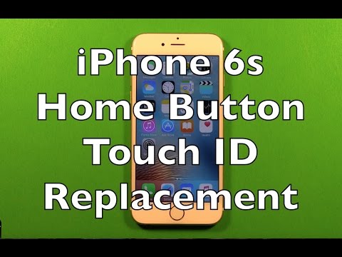 IPhone 6s Home Button Touch ID Replacement How To Change