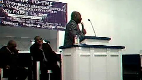 Bishop James Humbert Convention Nov 5, 2009