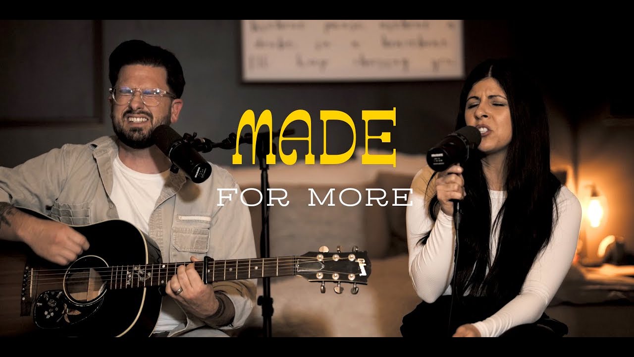 Made For More – Worship Cover | David + Megan | Faith At Home Music