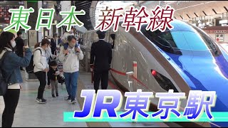 【東京駅】JR東日本の新幹線の発着 2020/11/23