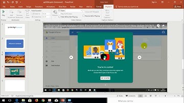 11 របៀបដាក់វីដេអូពី Youtube និងក្នុងកុំព្យូទ័រ នៅក្នុង PowerPoint 2016