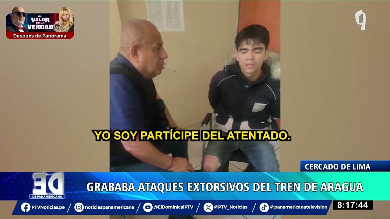Cae presunto extorsionador en el Cercado de Lima: tenía artefacto explosivo y mensajes amenazantes