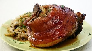 Свиная рулька в духовке с квашеной капустой. Как надо! Рецепт Свиная рулька в духовке с квашеной капустой. Как надо! Рецепт