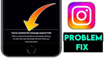 fix you have reached the message request limit Instagram problem, Instagram message problem fix