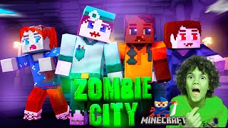 MINECRAFT: Ninja Zombie City by @CriCrijTV