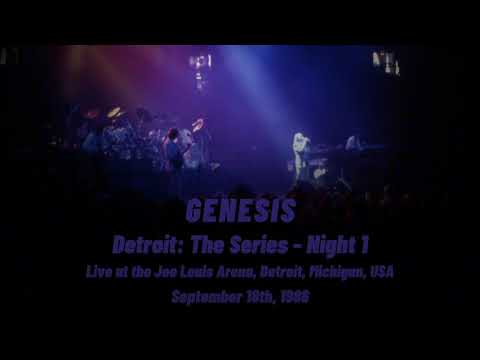 Genesis - Sept. 18th, 1986 - Live at the Joe Louis Arena, Detroit