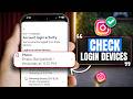 How To Check Instagram Login Devices on iPhone | See Who’s Logged In &amp; Remove Unknown Devices!