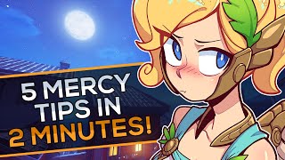 5 RANDOM MERCY TIPS In Two Minutes! | Niandra