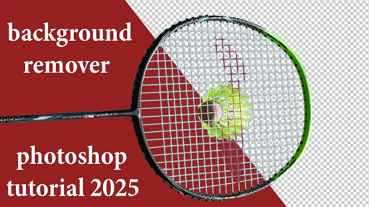 Adobe Photoshop Tutoral 2025 Tips - How to remove background tennis racket#photoshoptutorial #adobe