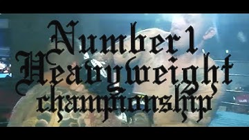 【煽り動画】Number1 ヘビー級 タイトルマッチ｜りくと（具志堅流）vs 星也（パワープレイ）｜予告トレーラー