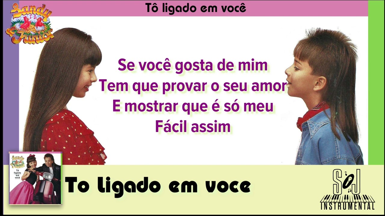 Sandy & Junior - Tô Ligado Em Você (Instrumental With BGV)